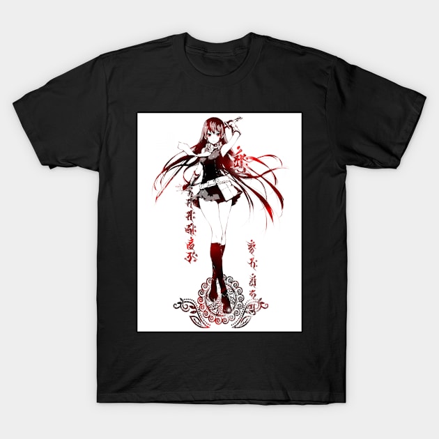 Akame T-Shirt by CloudyKeyblade 